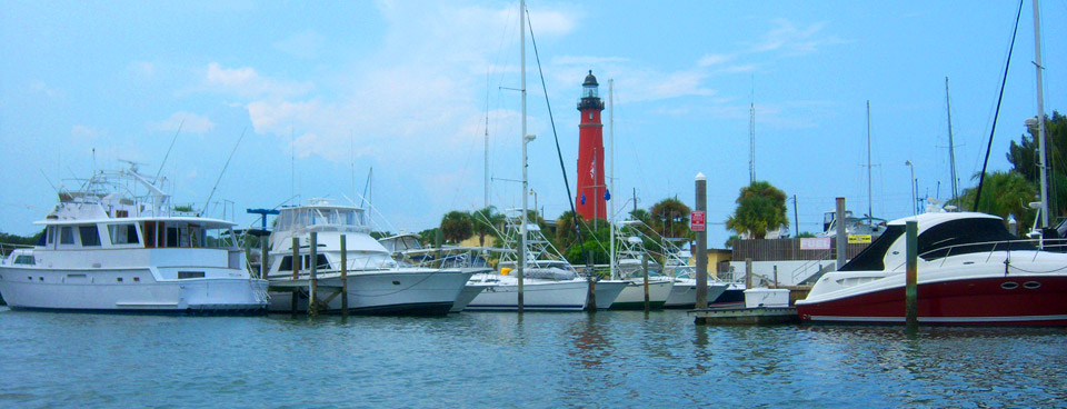 Lighthouse Boatyard & Marina in Ponce Inlet, FL