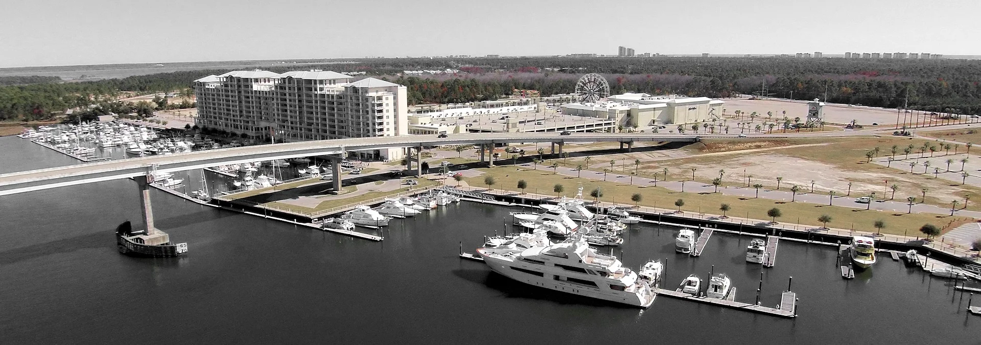 The Wharf Marina in Orange Beach, AL