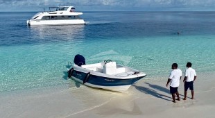 Over Reef Indian Ocean