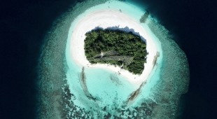 Over Reef Indian Ocean