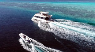 Over Reef Indian Ocean