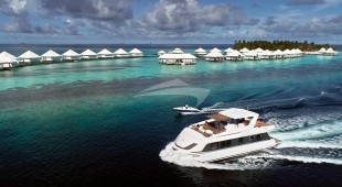 Over Reef Indian Ocean