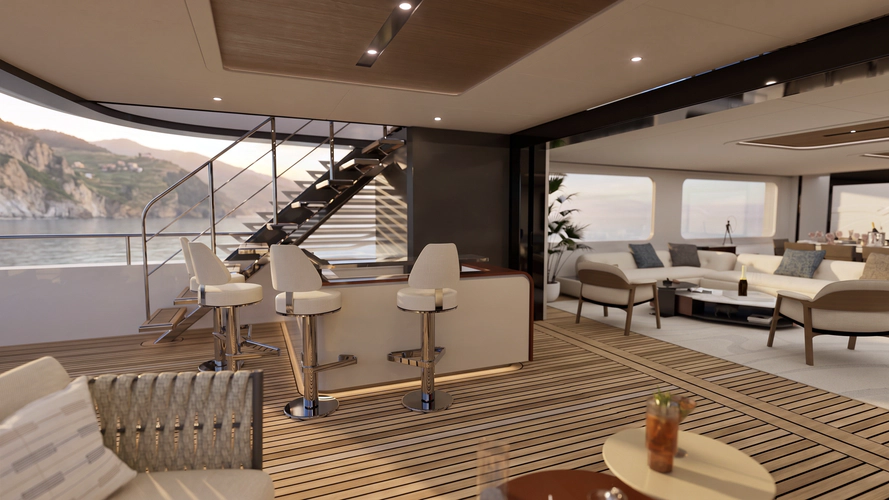 Lounge 40 Yacht Photos Pics 
