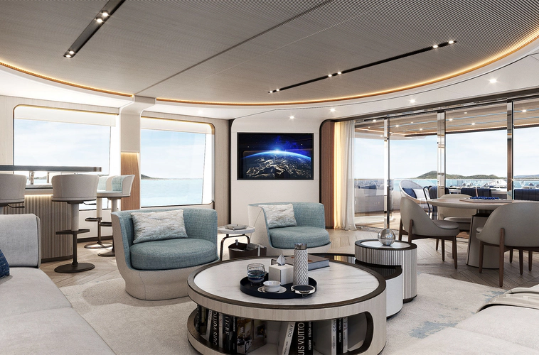 Majesty 145 Yacht Photos Pics 