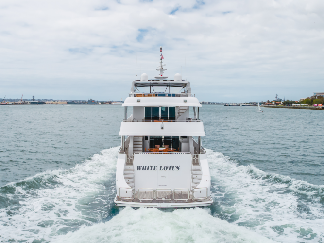 White Lotus Yacht Photos Pics 