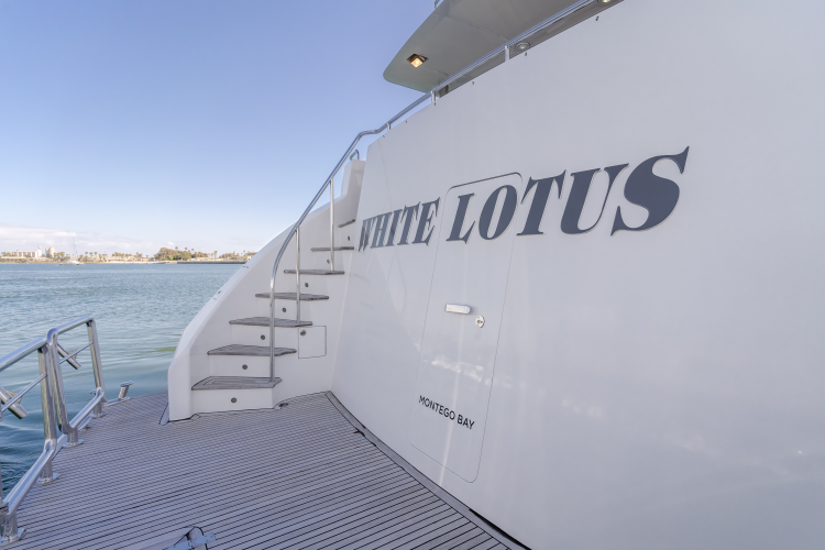 White Lotus Yacht Photos Pics 