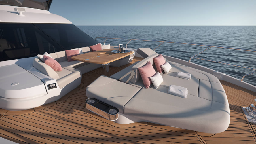 70 Fly Yacht Photos Pics 