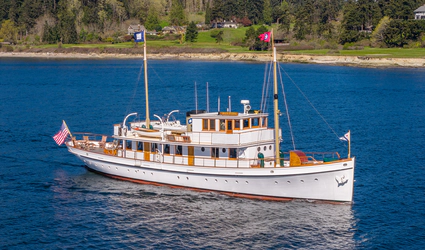 96' Custom 1928 Yacht For Sale