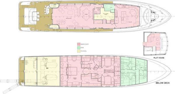 Trinity Yachts GA Layout Trinity Yachts GA Layout