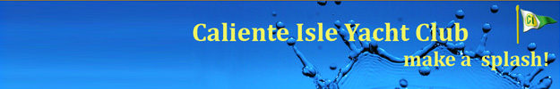 Caliente Isle Yacht Club BANNER