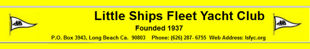 Little Ships Fleet Yacht Club BANNER