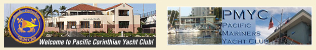 Pacific Corinthian Yacht Club BANNER