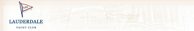 Lauderdale Yacht Club BANNER 