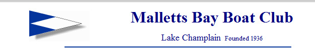 Malletts Bay Boat Club BANNER