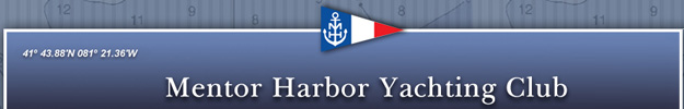 Mentor Harbor Yachting Club BANNER