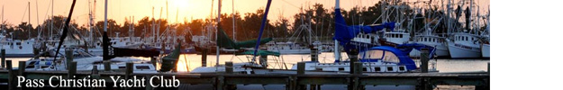 Pass Christian Yacht Club BANNER