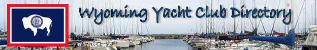 Wyoming Yacht Club STATE BANNER