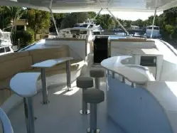 photo of  Azimut Motoryacht (2004 Complete Refit, Luxury Custom Flydeck, 5 SRs +crew)