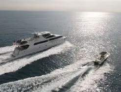 photo of  Azimut Motoryacht (2004 Complete Refit, Luxury Custom Flydeck, 5 SRs +crew)