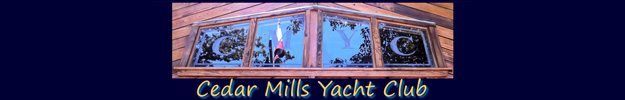 Cedar Mills Yacht Club BANNER