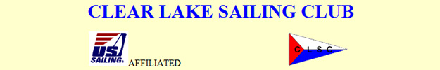 Clear Lake Sailing Club BANNER