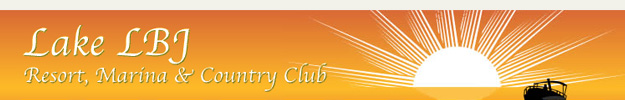 Lake LBJ Resort and Marina BANNER