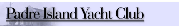 Padre Island Yacht Club BANNER