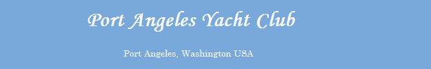 Port Angeles Yacht Club BANNER
