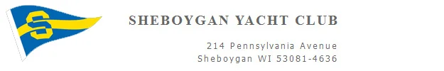 Sheboygan Yacht Club, Inc. BANNER