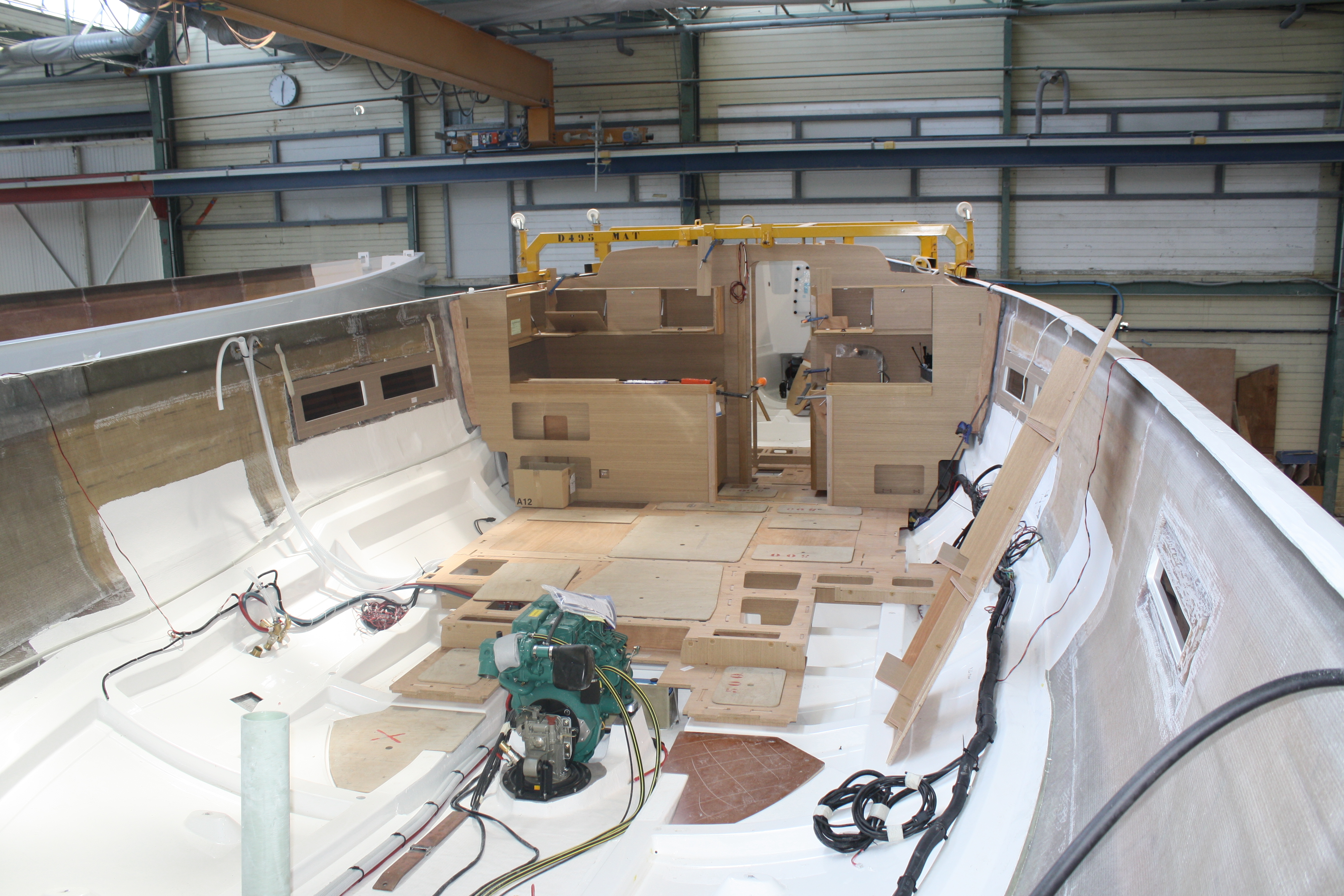 Dufour Yachts :: How they Are Built