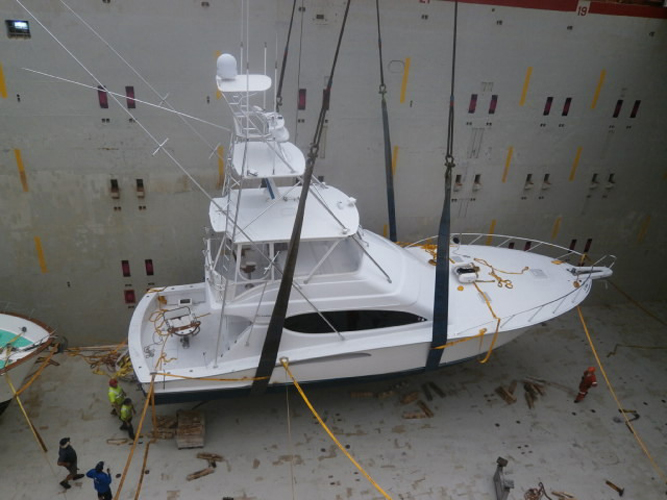 Hatteras 54 Moved