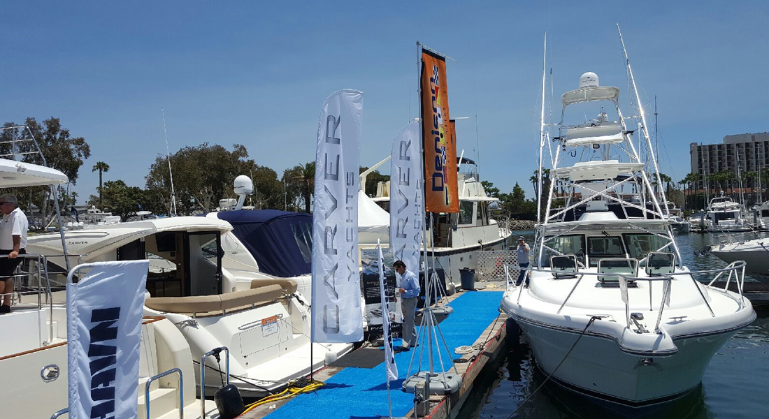 San Diego boat show boating yachts yachting boats