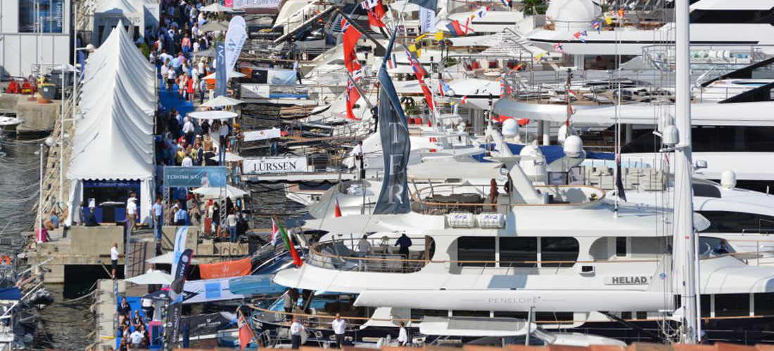Monaco boat show yachts superyachts megayachts yacht brokers