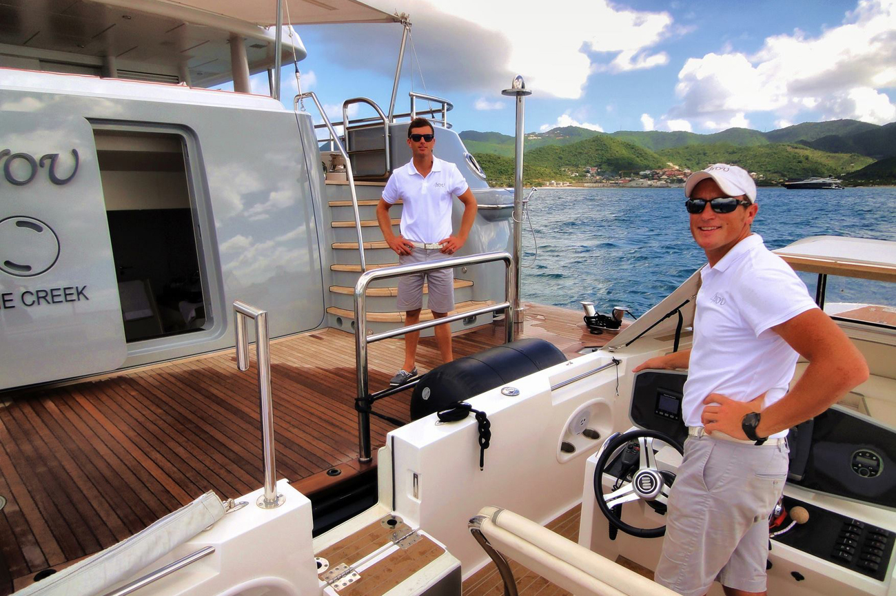 Start your career in the yachting industry.