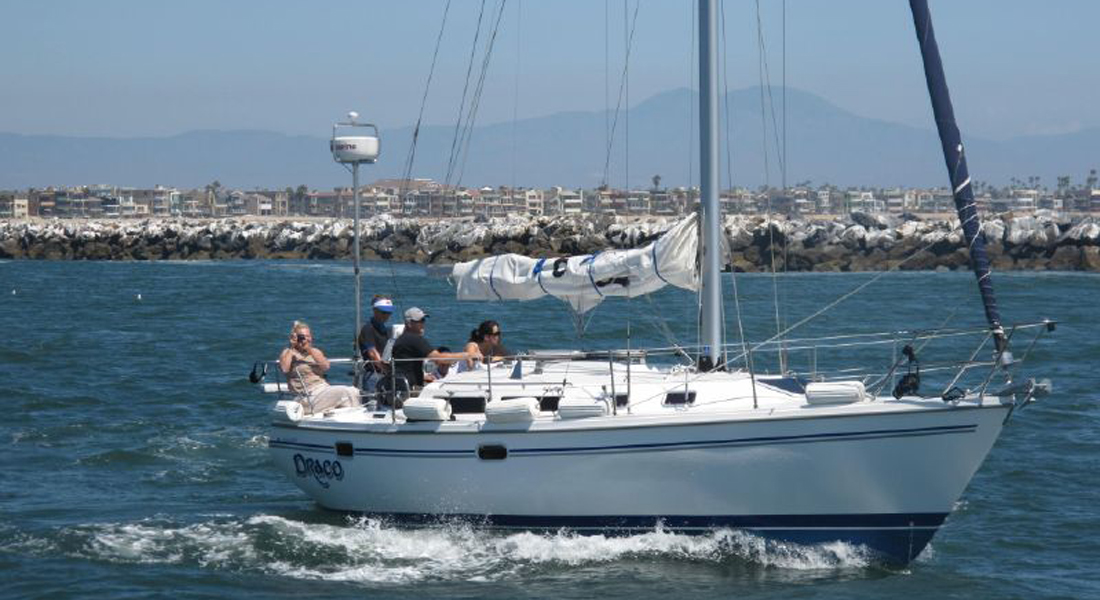 Catalina sailboat