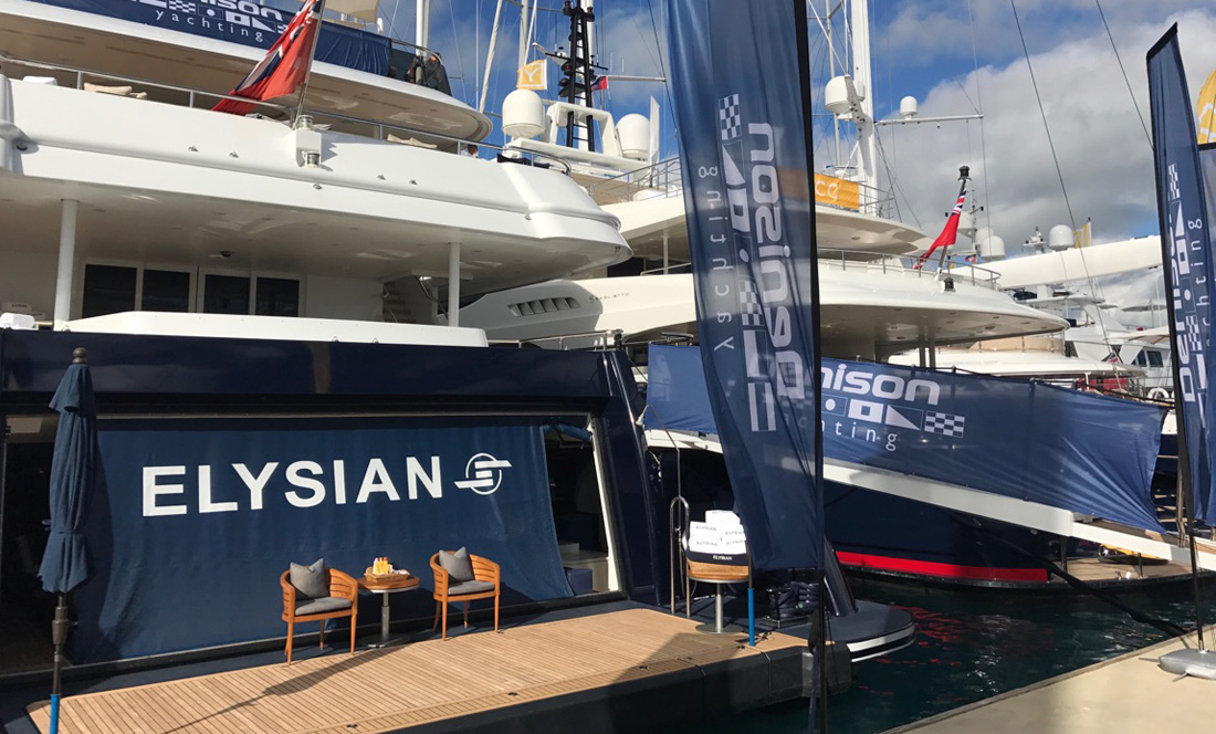 Superyacht Elysian Antigua Charter Yacht Show