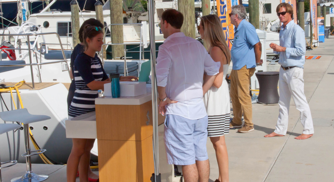 Denison Fort Lauderdale International Boat Show Market Kiosk