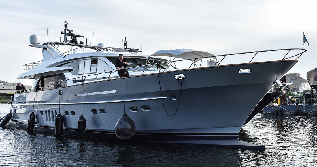 Van der Valk continental yacht Anemeli superyacht launched