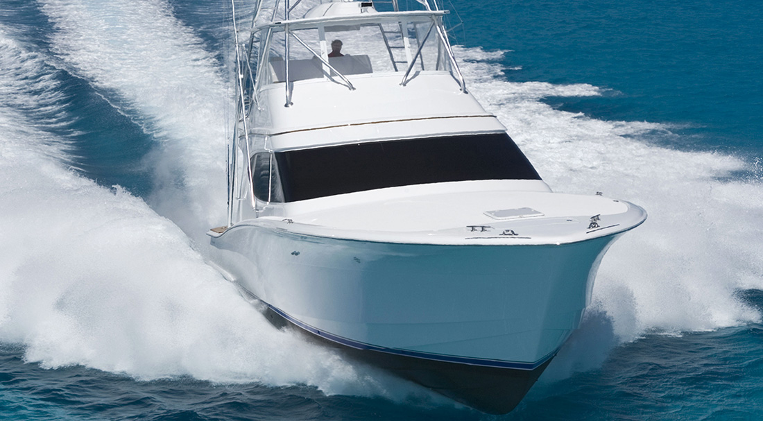 Hatteras GT 54 sportfishing yacht walkthrough video