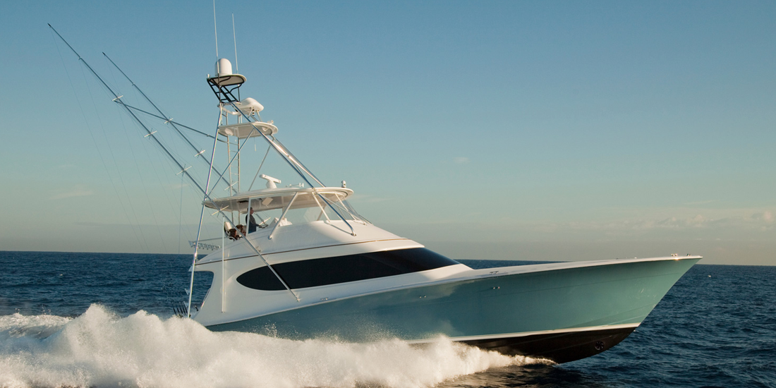 Hatteras GT 54 spoortfishing yacht walkthrough video