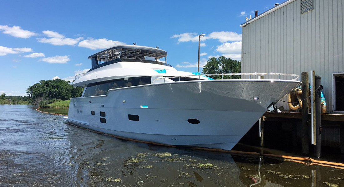 Hatteras sportfish motoryachts factory tour