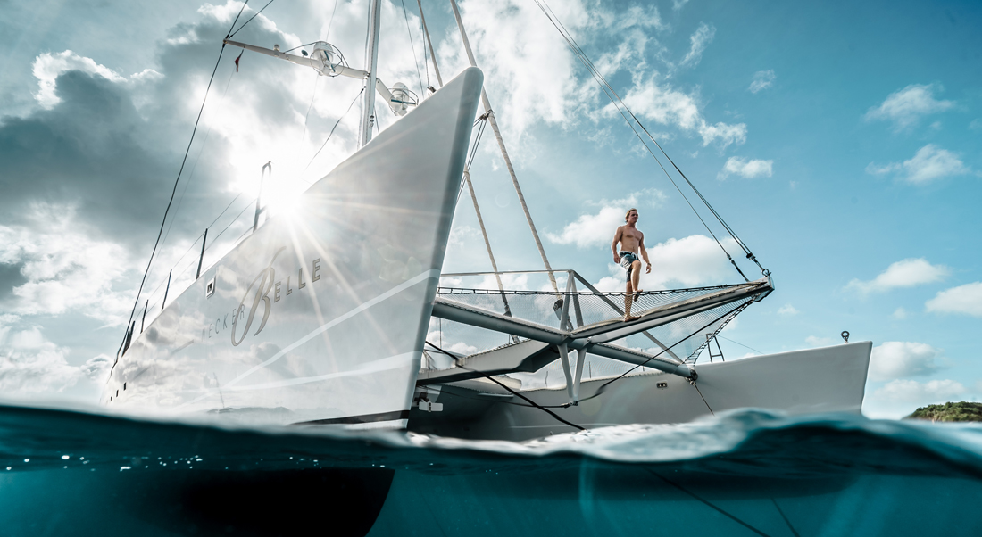 Richard Branson sailing catamaran for sale Denison Yachting