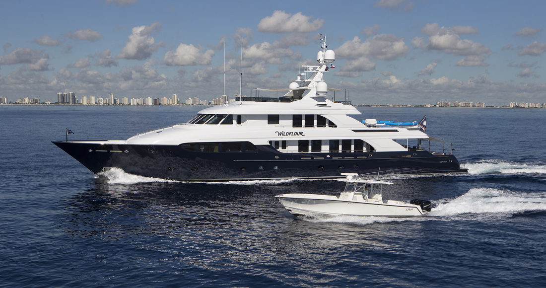 Luxury superyacht charter vacation