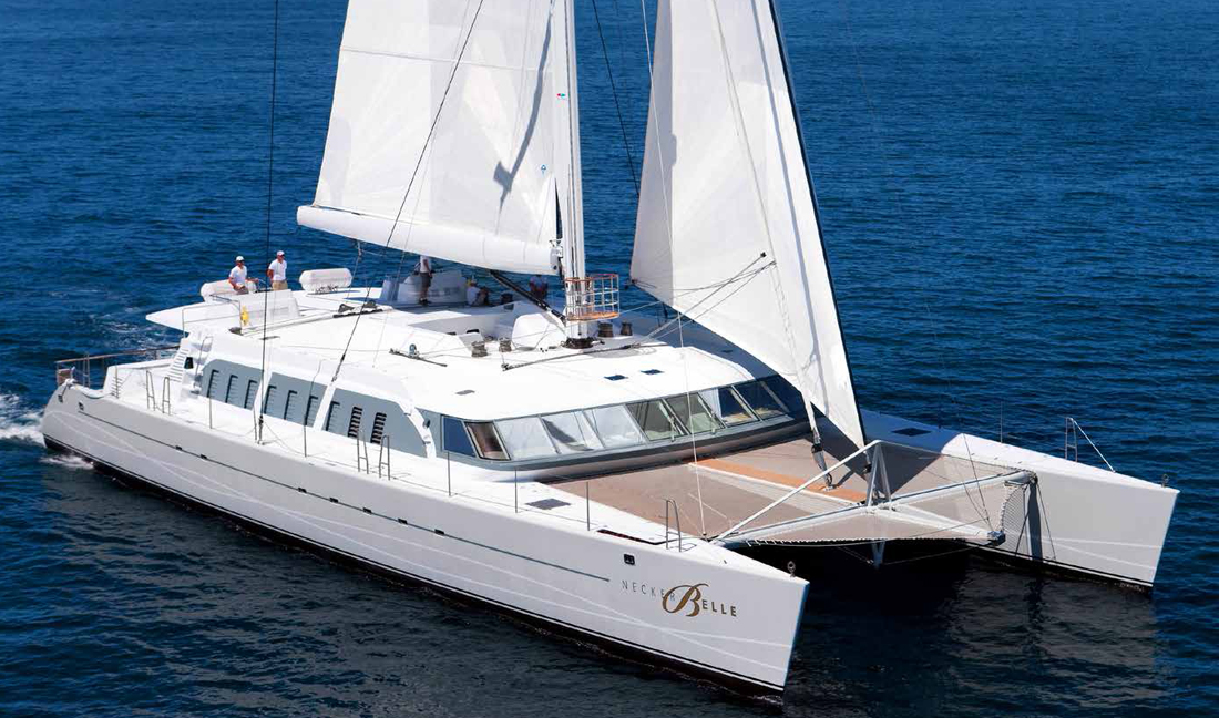 Richard Branson sailing catamaran for sale Denison Yachting