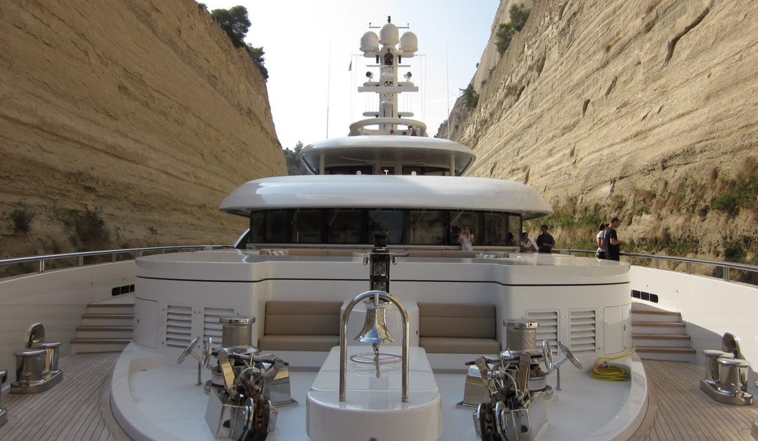 Greece luxury yacht charter itinerary