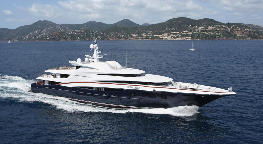 Biggest superyachts luxury megayachts billionaire toys millionaire toys