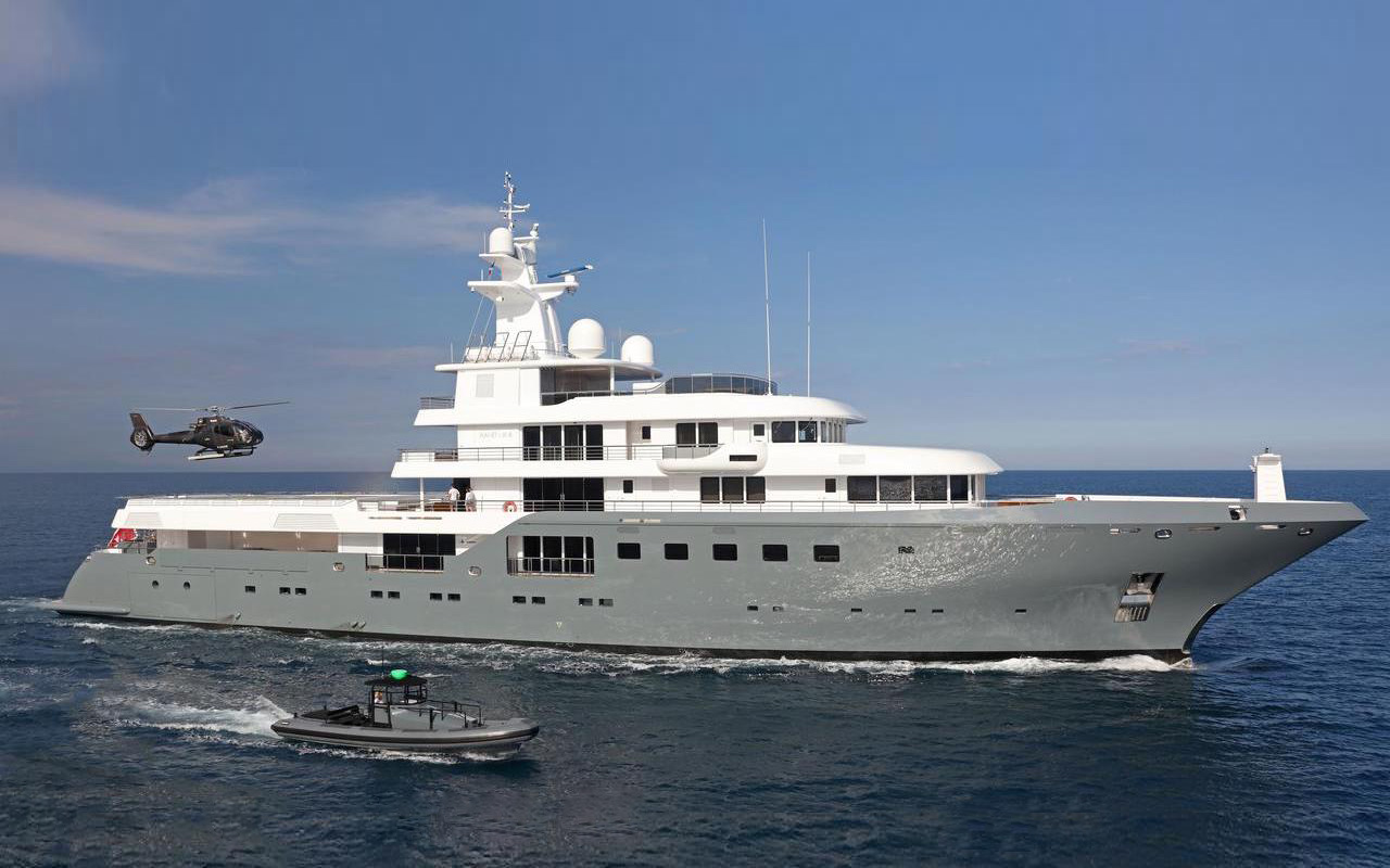 Superyachts With Helicopter Decks That Standout In A Crowd