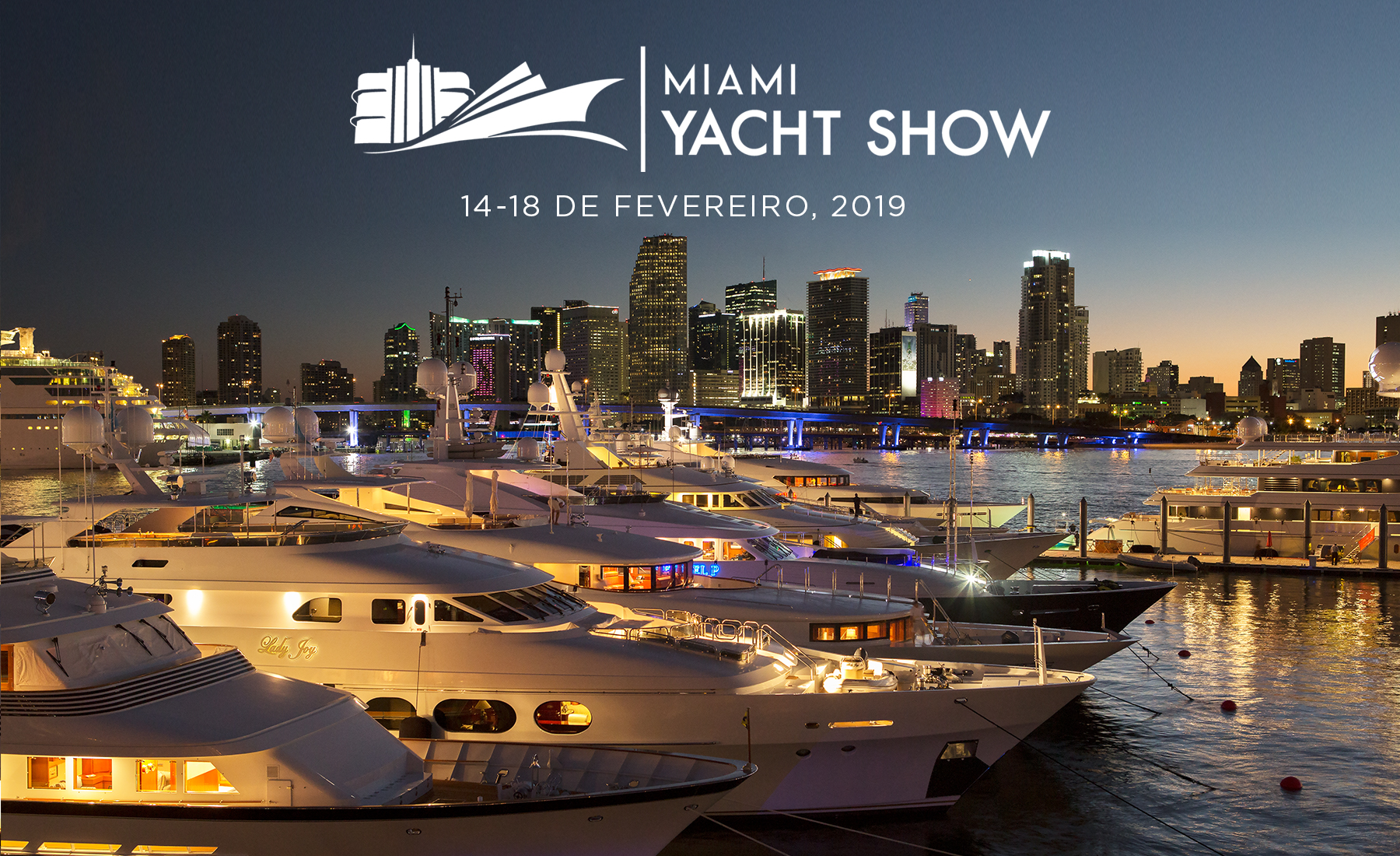 2019 Miami Yacht + Boat Show | Nova Localização Downtown