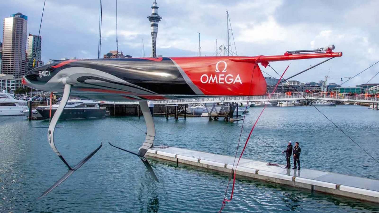 AC75 Monohull Launched By Team New Zealand [First America’s Cup]