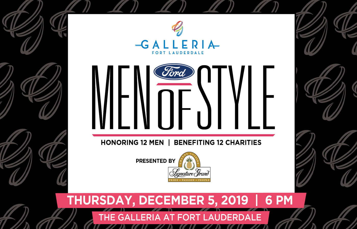 Men of Style Honors Bob Denison [Fort Lauderdale Charity Event]